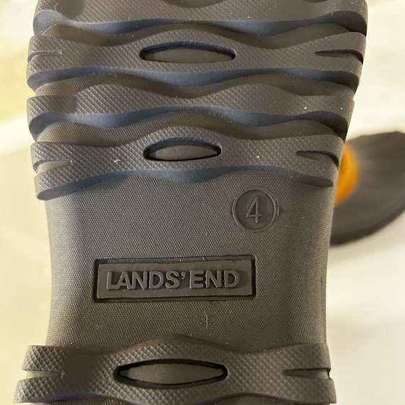 Lands End NWT big girls size 4 Sherpa fleece lined boots - Picture 9 of 14